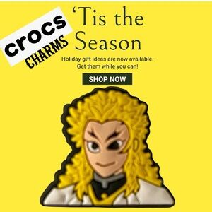 Crocs Charm in Demon Slayer and Others  NEW
